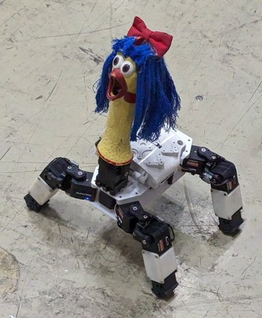多脚ロボットと自作ゲーム機